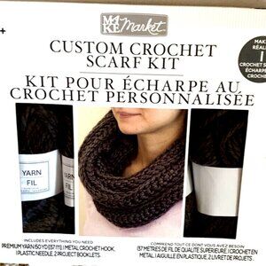 Crochet Kit Custom Scarf Kit By Make Market Sealed Everything You Need To Make